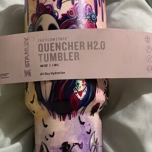 Stanley Glow-in-the-Dark Tumbler with Skeleton and Woman Art